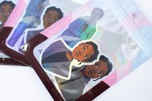 Josh Johnson Animated Holographic Sticker Pack