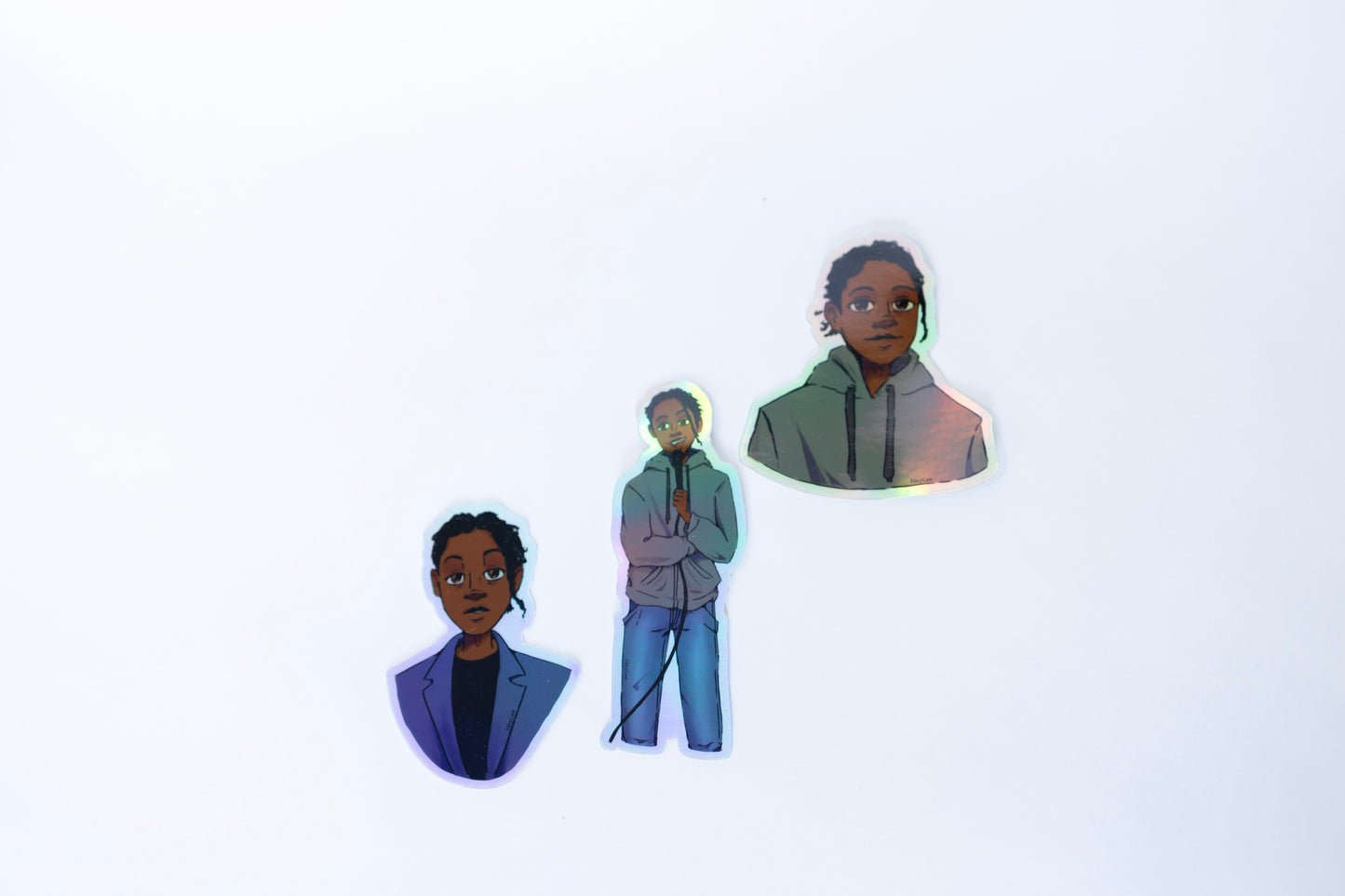 Josh Johnson Animated Holographic Sticker Pack