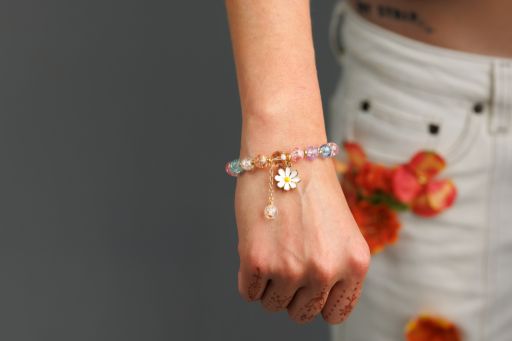 Charm Flowers Tour Friendship Bracelets
