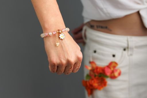 Charm Flowers Tour Friendship Bracelets