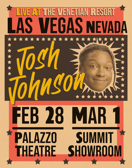 SIGNED - Las Vegas The Venetian (City) Flowers Tour Poster
