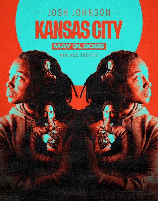 SIGNED - Kansas City Midland Theatre (City) Flowers Tour Poster