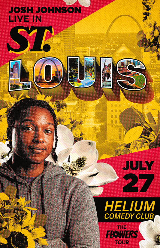 SIGNED -  St. Louis Helium CC (City) Flowers Tour Poster