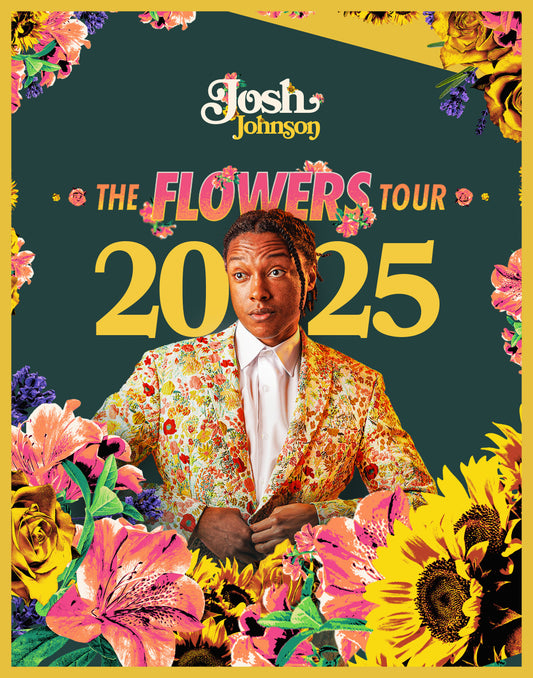 SIGNED - 2025 Flowers Tour Poster (Flower Suit)