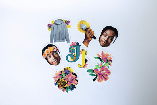 2025 JJ Flowers Tour Emoji Sticker Pack