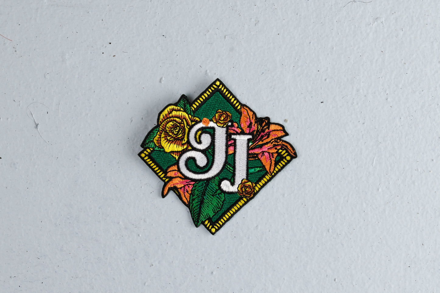 JJ Logo Flowers Tour Iron-On Patch