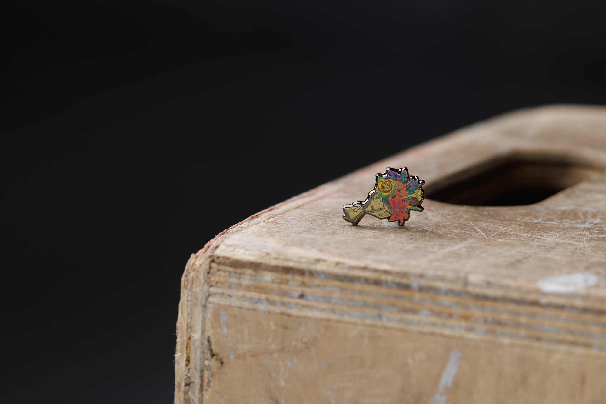 Flower Bouquet Flowers Tour Hard Enamel Lapel Pin