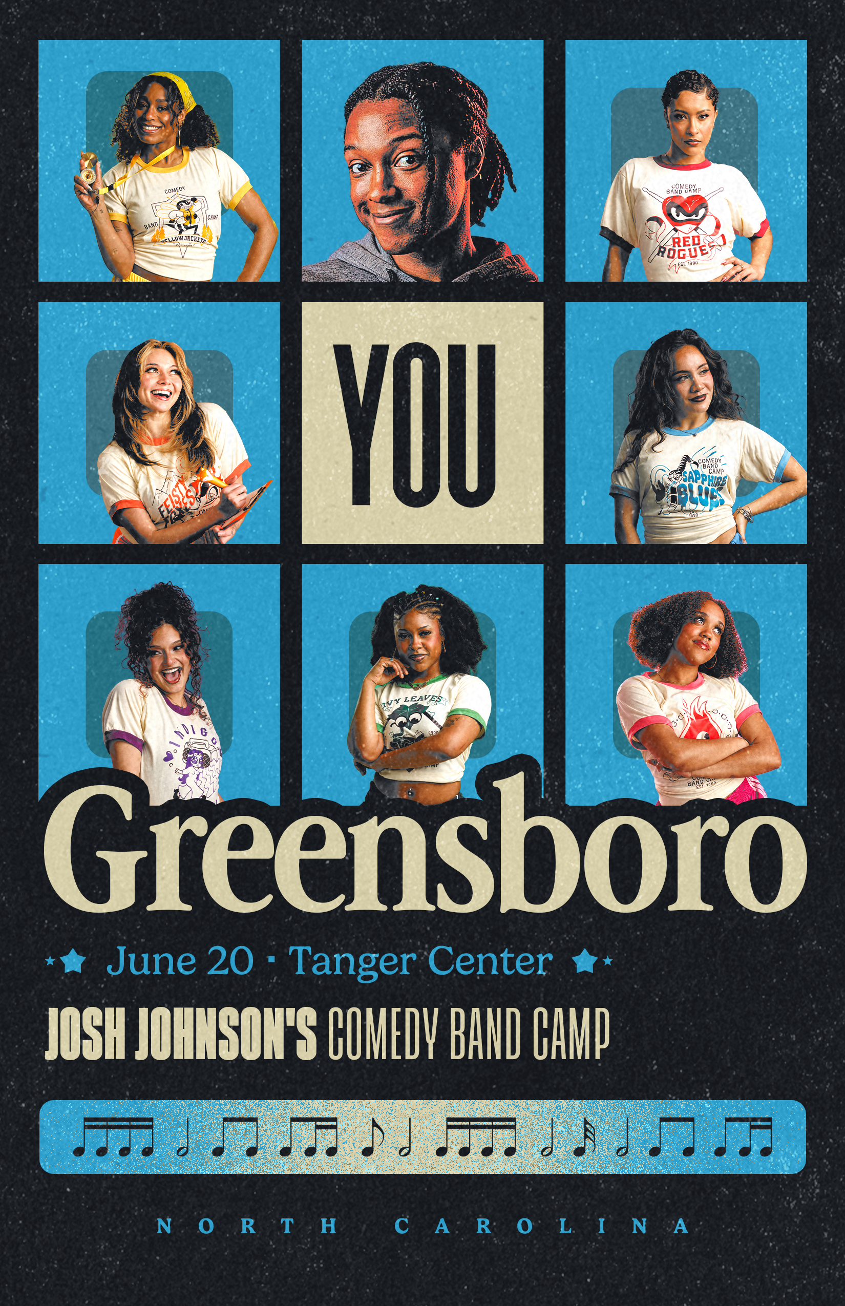 SIGNED - Greensboro Tour Poster