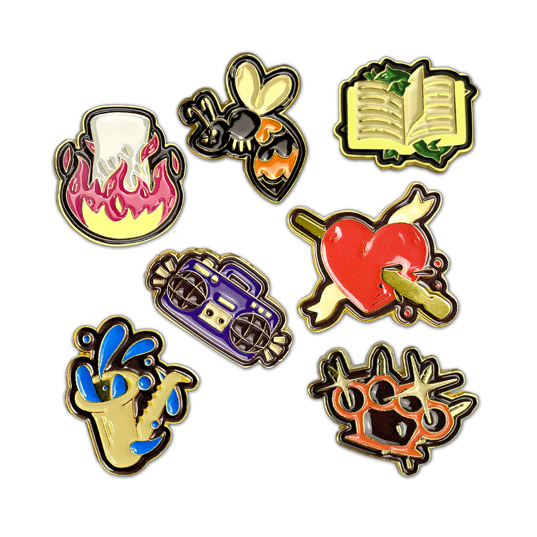 Troop Enamel Pins