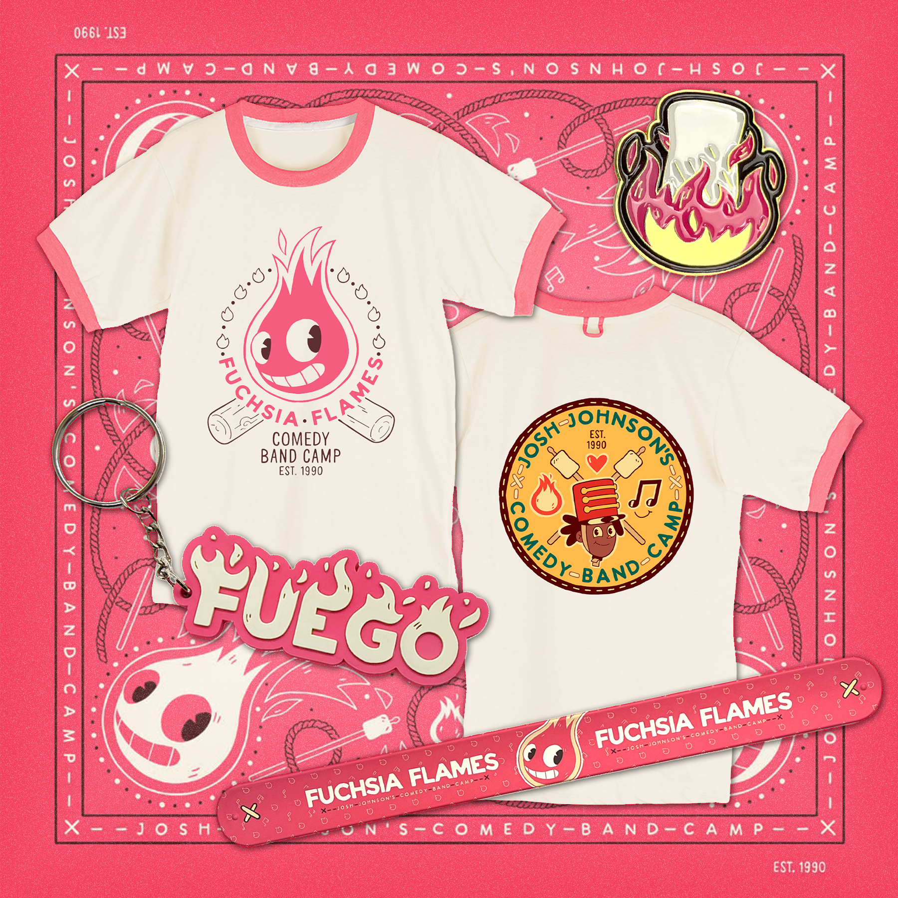 Fuchsia Flames Bundle