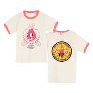 Troop Ringer Tee - XS / Fuschia Flames - Pink